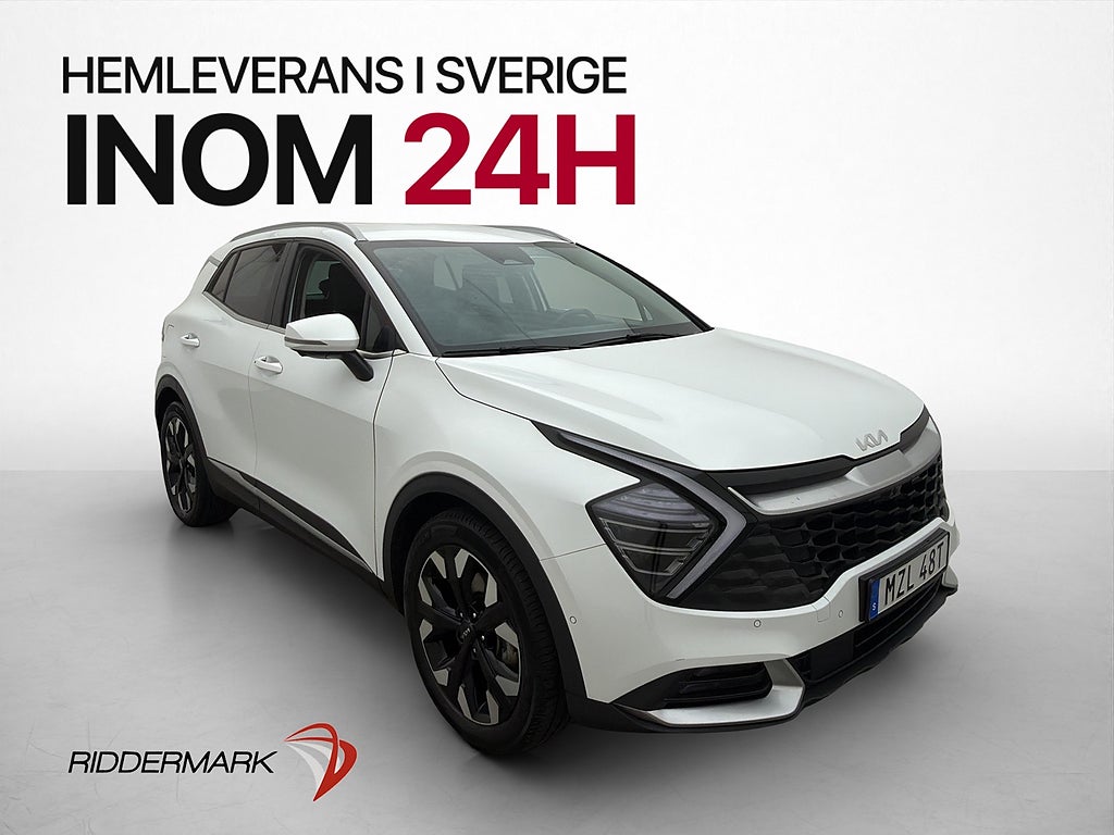 Kia Sportage PHEV 252hk AWD Advance 360° H/K Dragkrok
