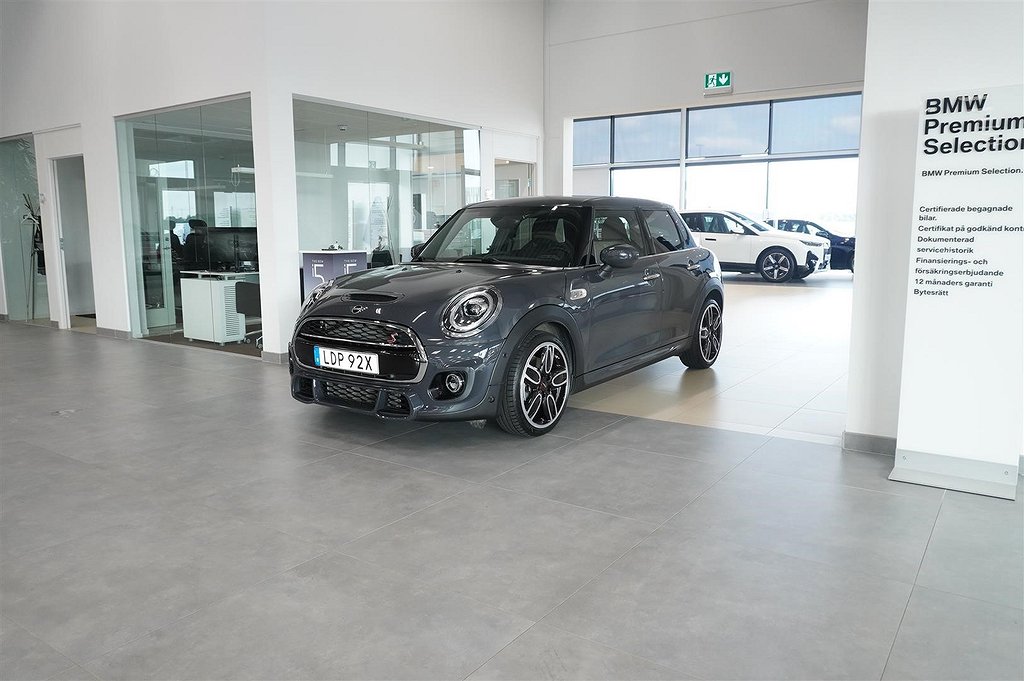 MINI Cooper 5-dörrar Cooper S 5dr Experience JCW Keyless LED Tonade MSI