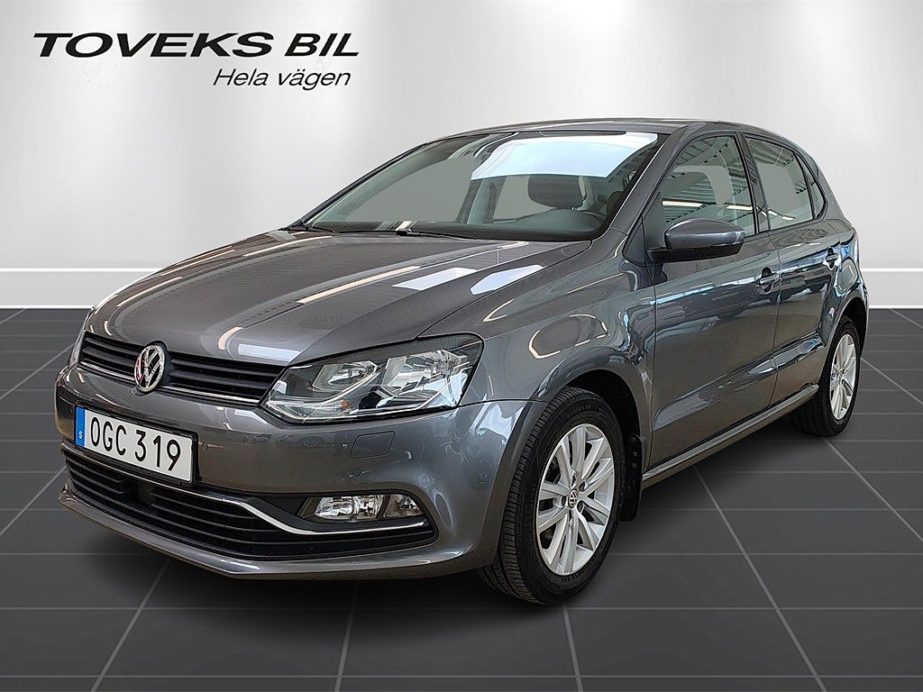 Volkswagen Polo 1.2 TSI 90 hk Sensorer | Farthållare
