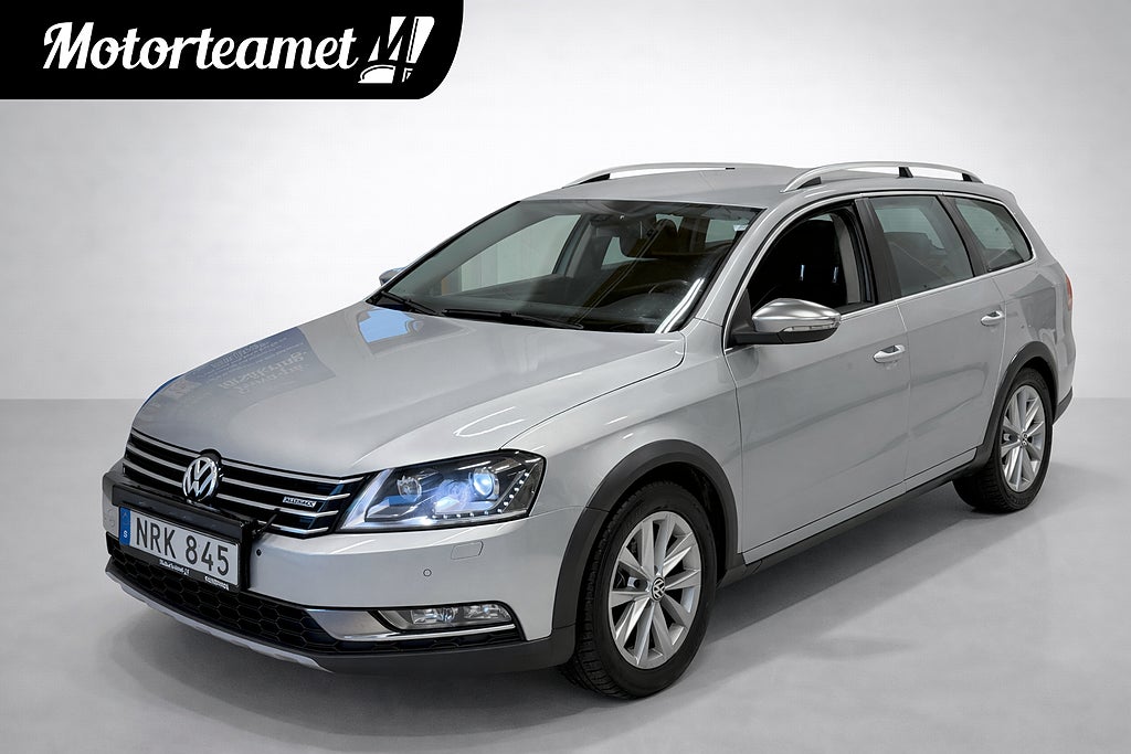 Volkswagen Passat Alltrack 2.0 TDI 4Motion D-värm K-Rem BYTT Skinn Drag