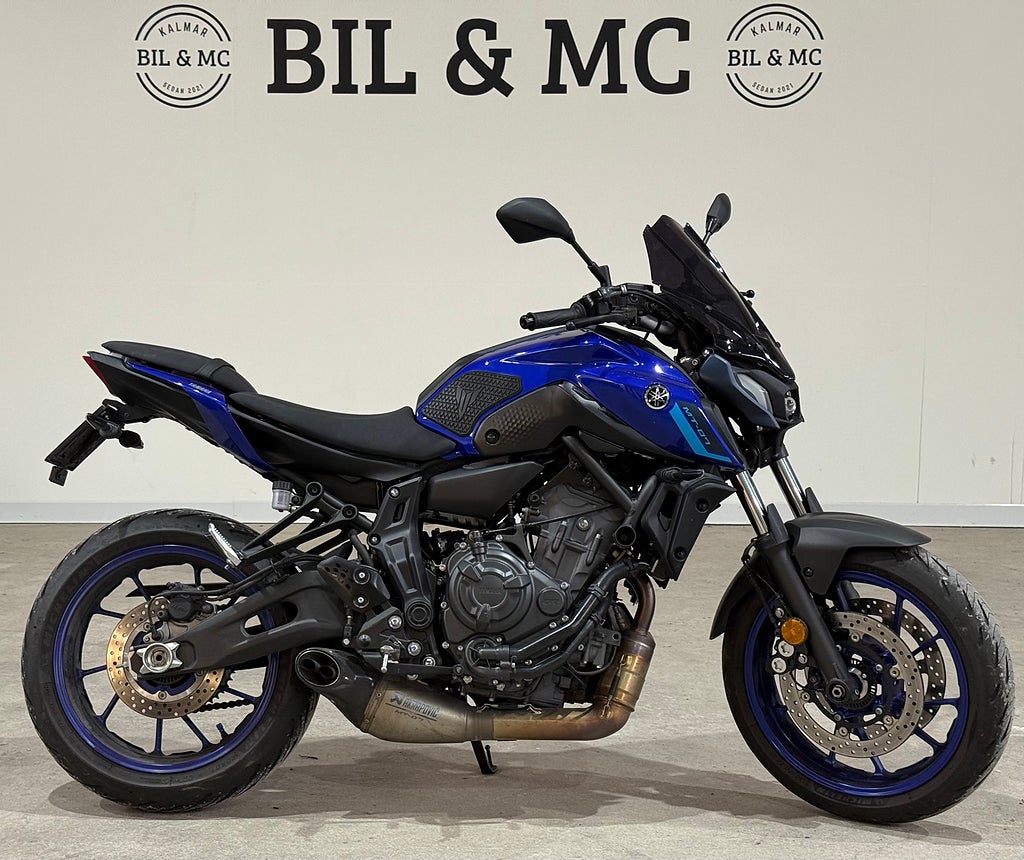 Yamaha Mt07 Akra helsystem 0kr insats 2,95% ränta
