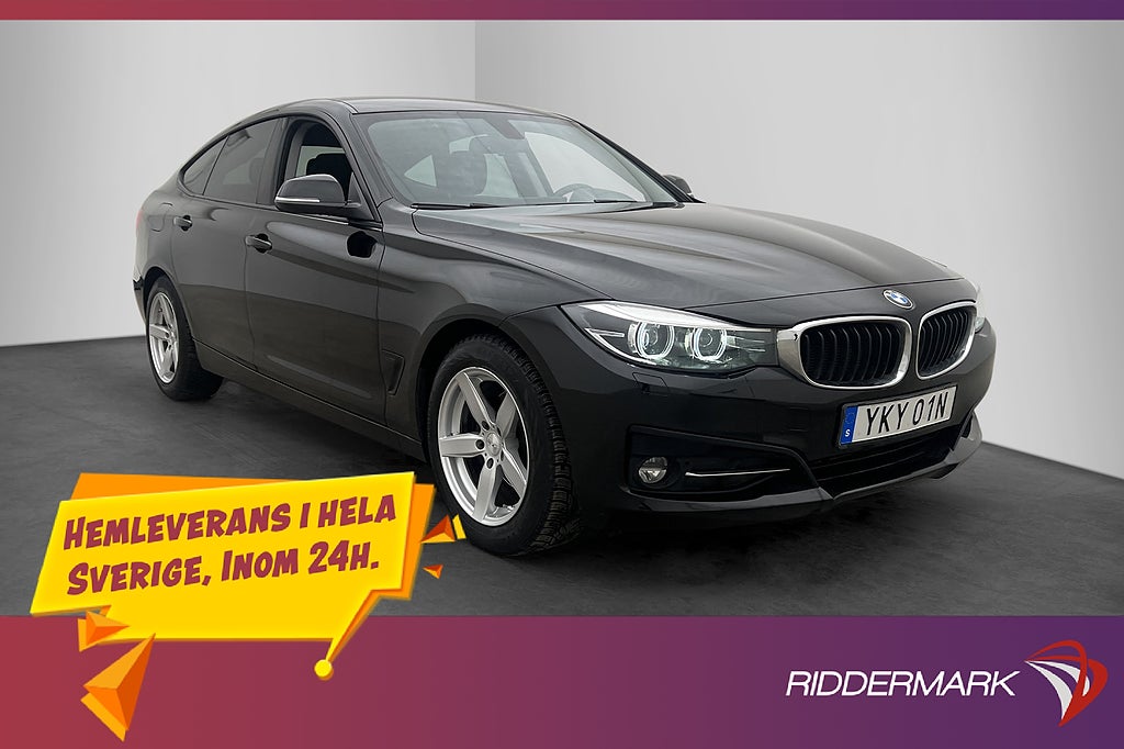 BMW 320 d GT 190hk Sport Line Dragkrok Navi Sensorer