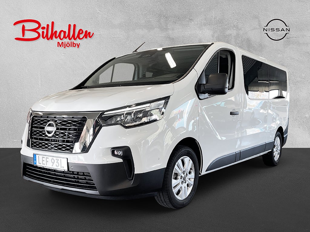 Nissan Primastar Combi9 2.0 150dci DCT Tekna Dragkrok Moms