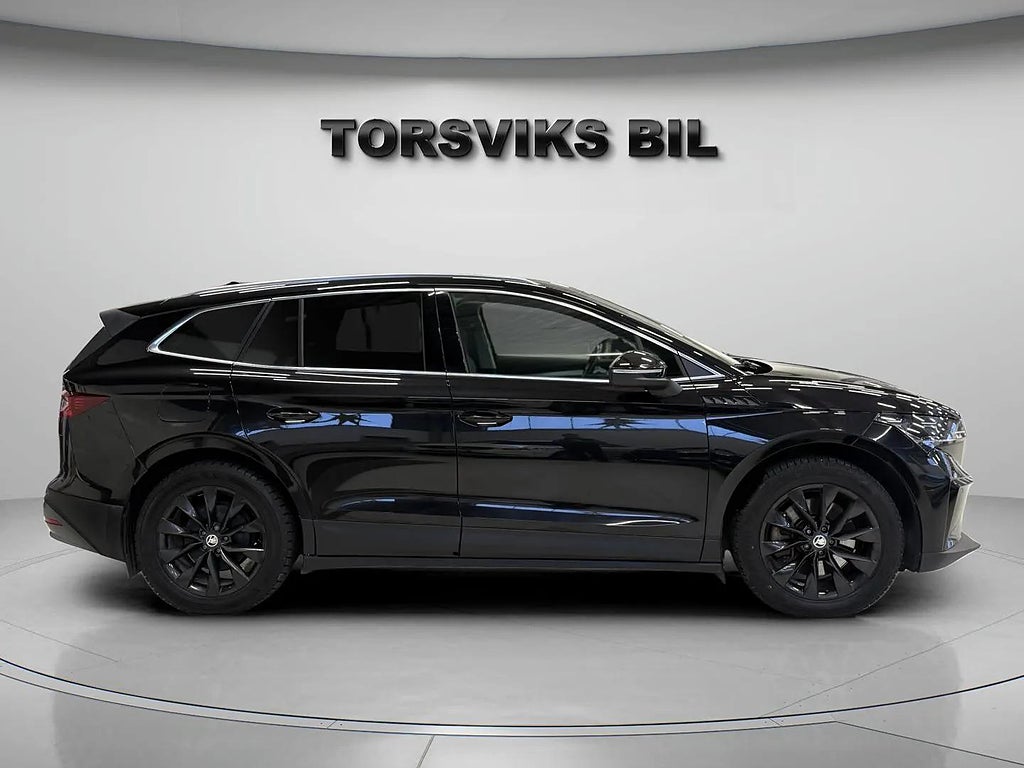 Skoda Enyaq iV iV80, Plus 204HK S&V hjul, Nybytt framruta, 3,95% Ränta - miniatyr 7