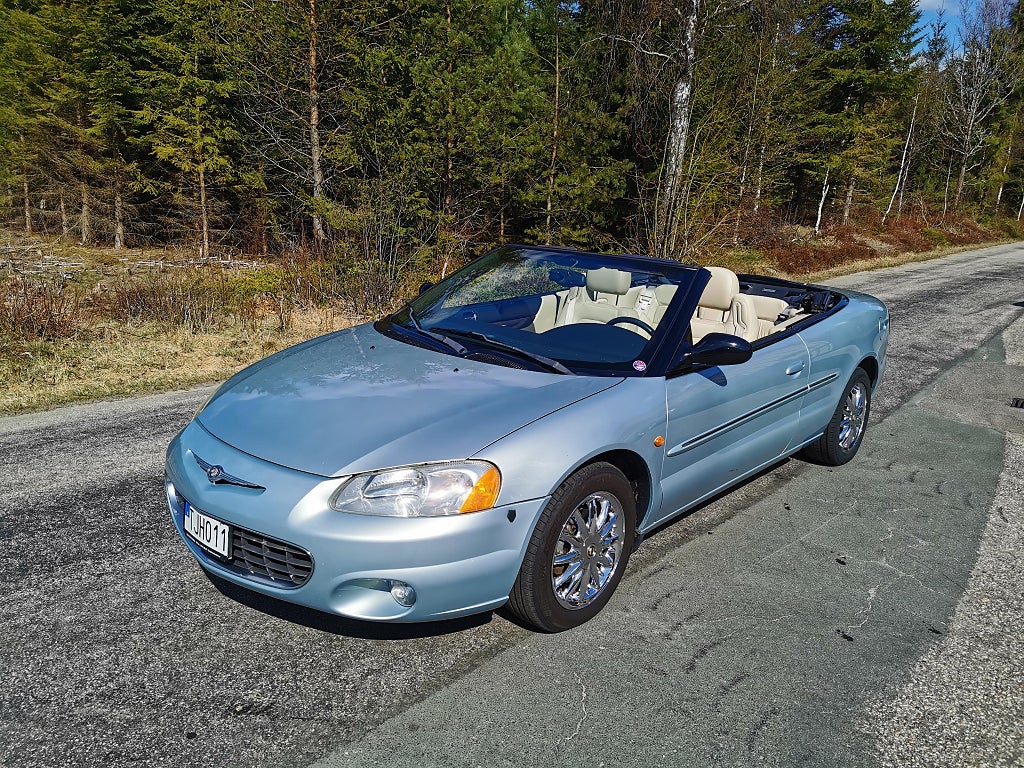 Chrysler Sebring Convertible 2.7 V6 Automatic, 4-trins, 203ps, 2001