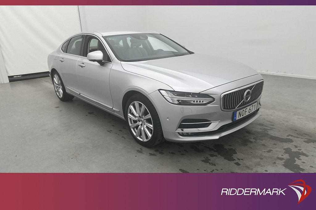 Volvo S90 T6 AWD Inscription Navi VOC Skinn Värm 360 Keyless