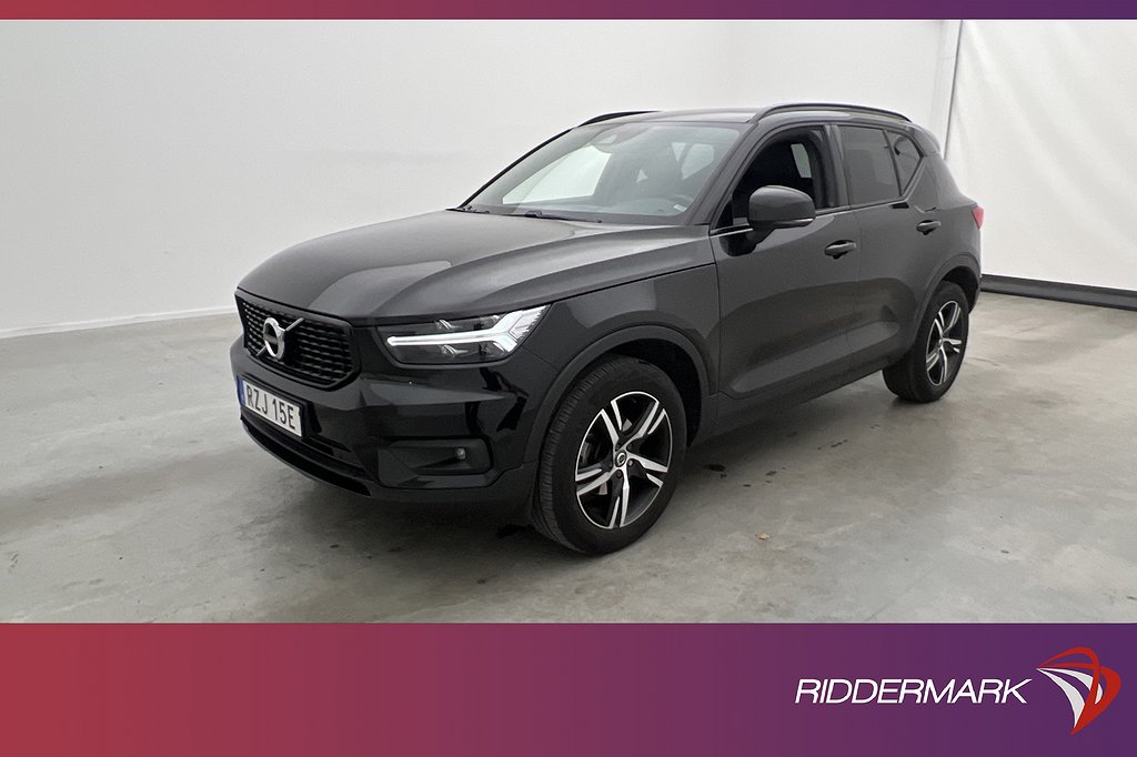 Volvo XC40 T3 163hk R-Design VOC Kamera CarPlay Skinn MOMS