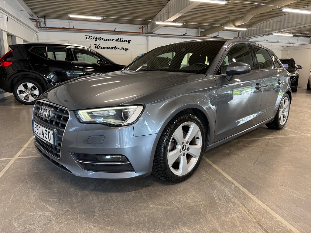 Audi A3 Sportback 2.0 TDI Ambition Nybesiktigad 0,42l/mil
