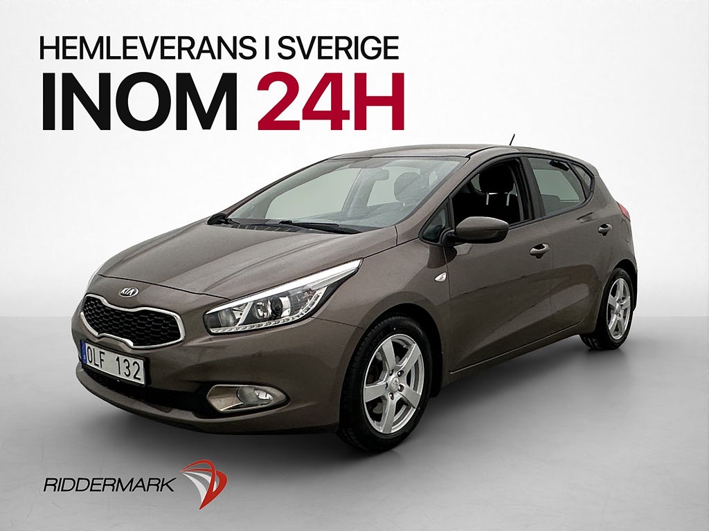 Kia Ceed 1.4 99hk EX 2 Brukare P-Sensorer Rattvärme