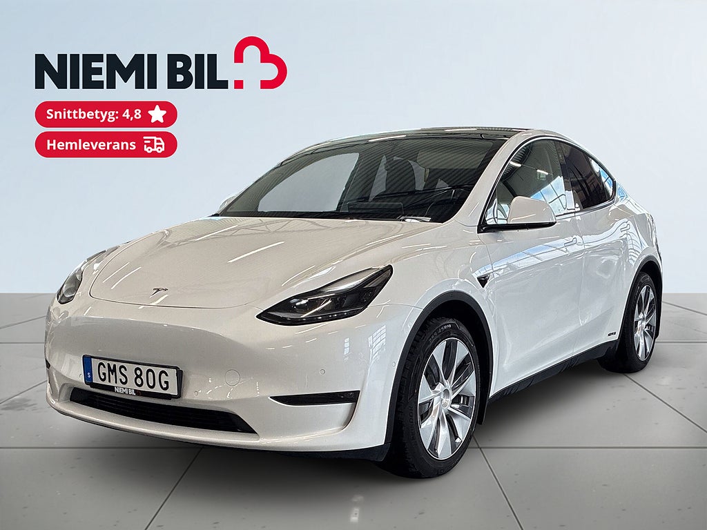 Tesla Model Y Long Range AWD Long Range S&V/Pano/Värmepump/Backkamera