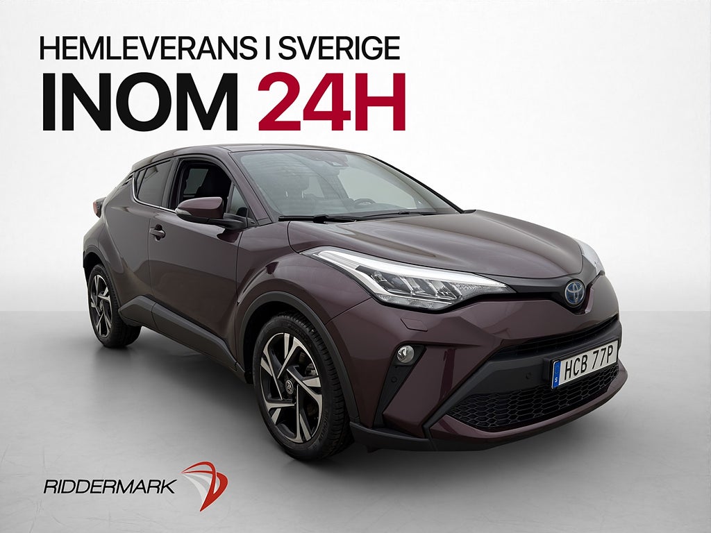 Toyota C-HR Hybrid 122hk X-Edt Kamera Rattvärme 0,49l/mil
