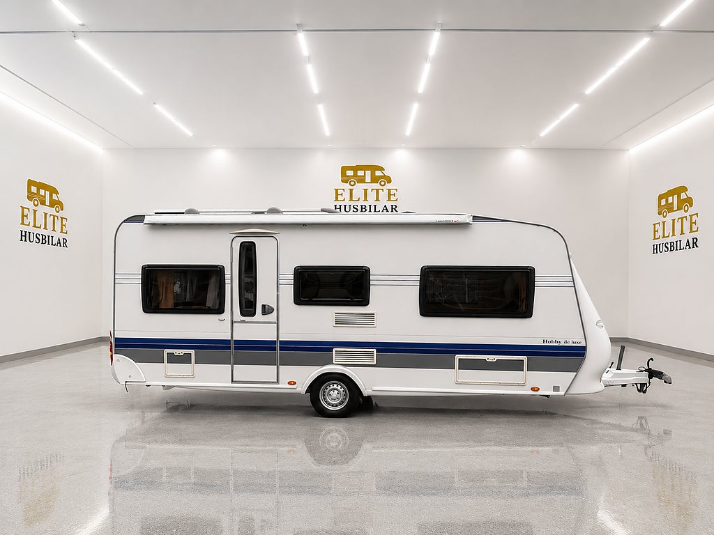 Hobby 495 UL DE Luxe Långbädd/ Luftburen Truma-värmare