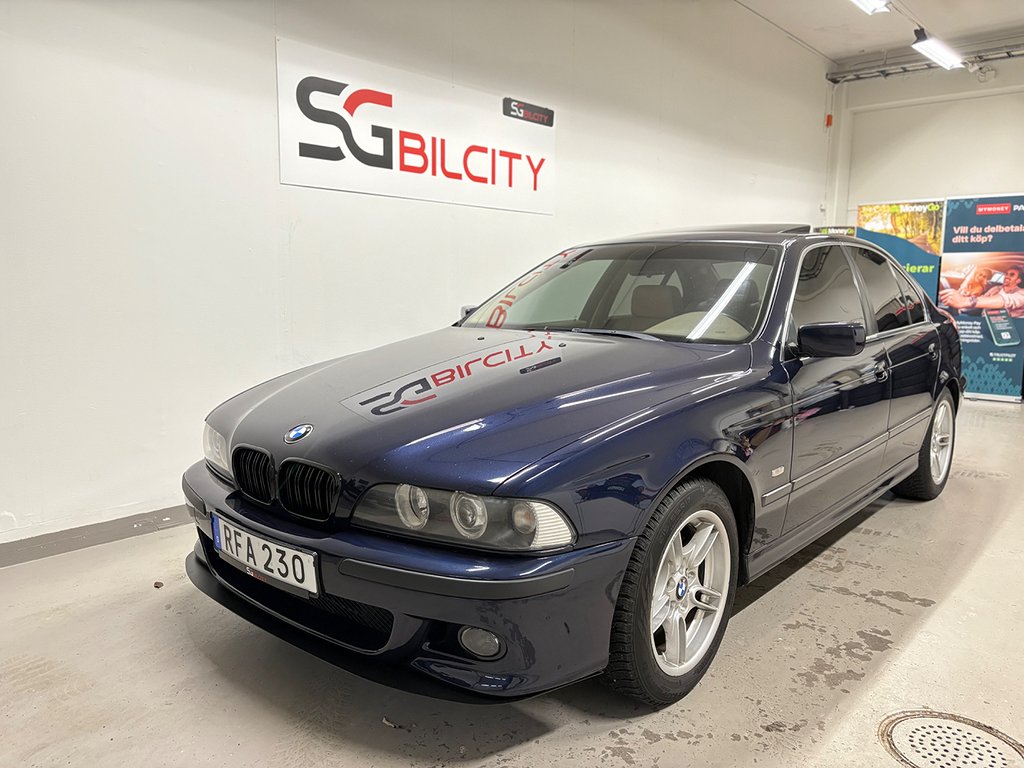 BMW 540 i E39 SEDAN FACELIFT / M SPORT / SVENSKSÅLD / UNIK 