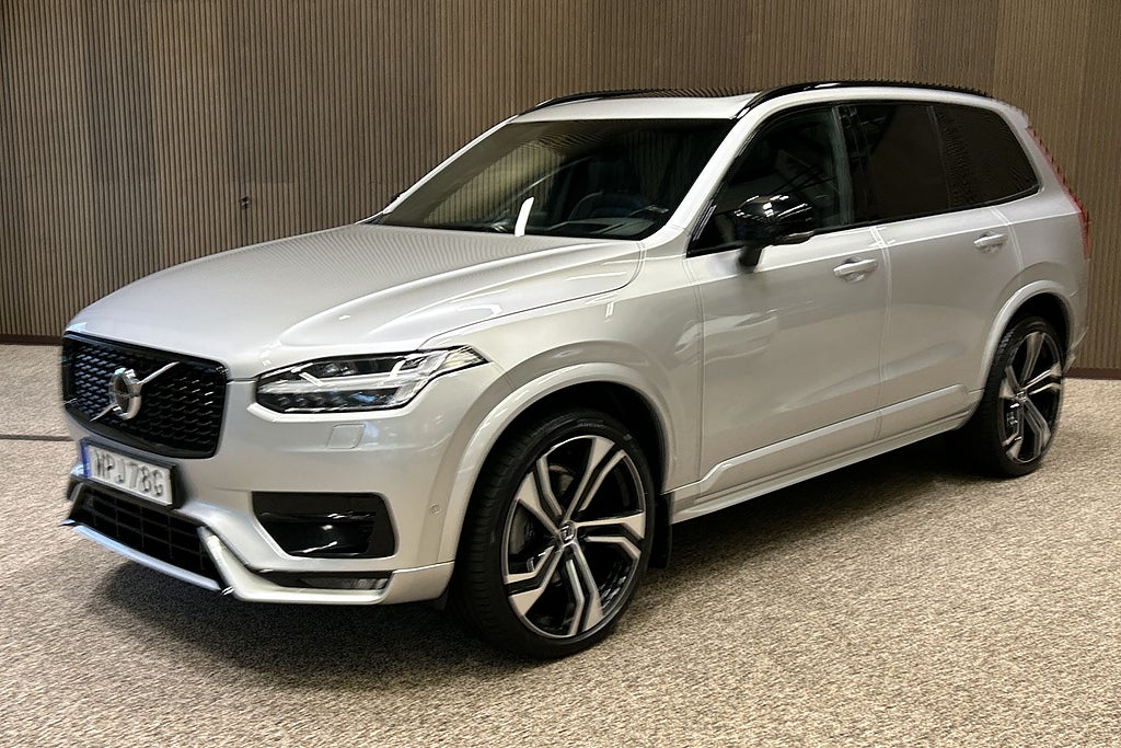 Volvo XC90 B5 AWD R-Design Pro Edition 7-sits- B&W-Luft-22"