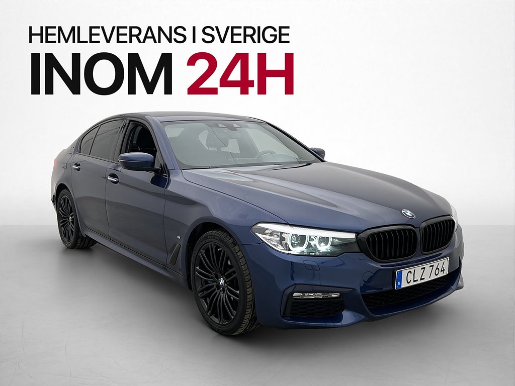 BMW 530e iPerformance 252hk M Sport Kamera HiFi Rattvärme