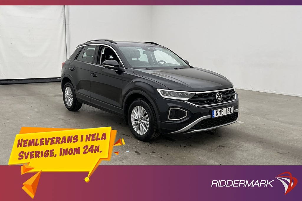 Volkswagen T-Roc 1.0 TSI Cockpit Adaptiv CarPlay Sensorer