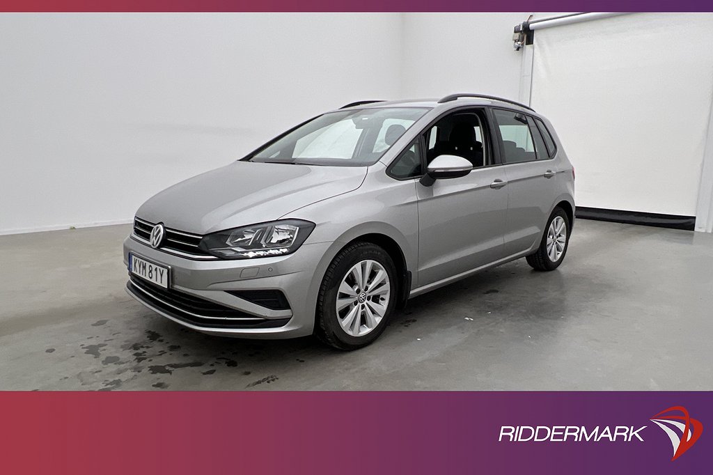 Volkswagen Golf Sportsvan TSI 150hk GT CarPlay Sensorer Drag