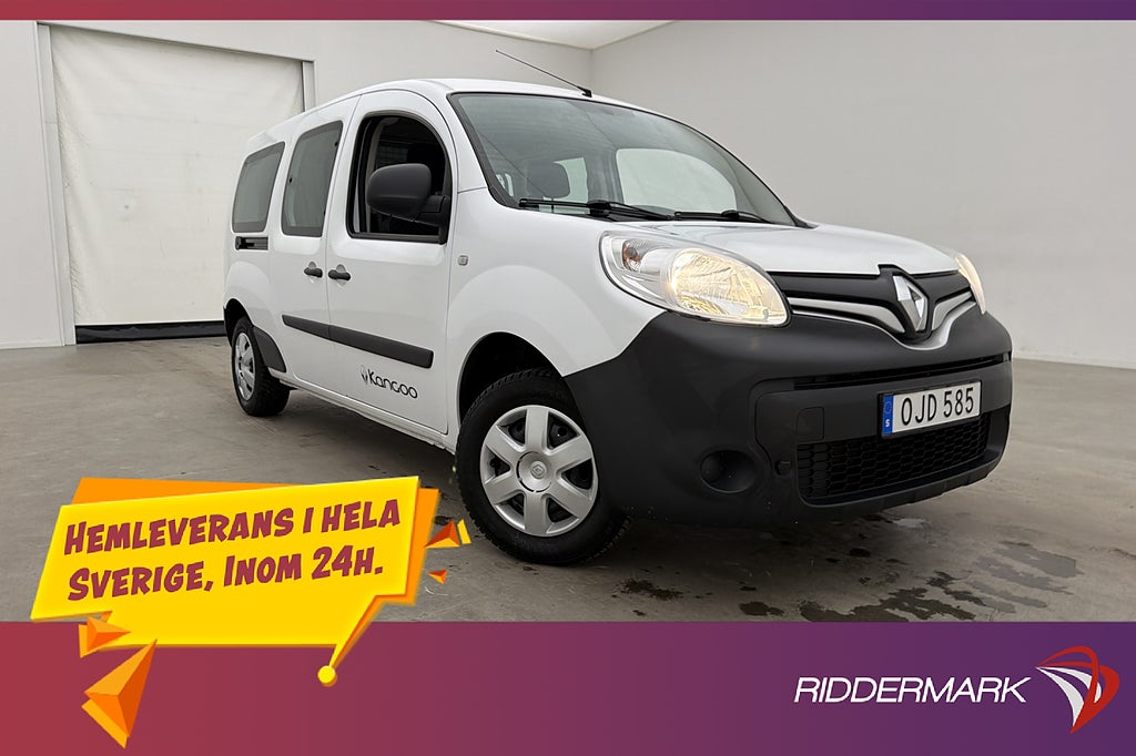 Renault Kangoo Maxi Passenger Dragkrok 5-Sits 4790MIL Moms