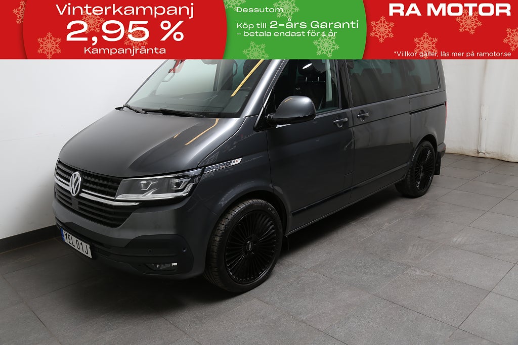 Volkswagen Multivan T6.1 TDI 4M Highline DSG Värmare Drag 2020
