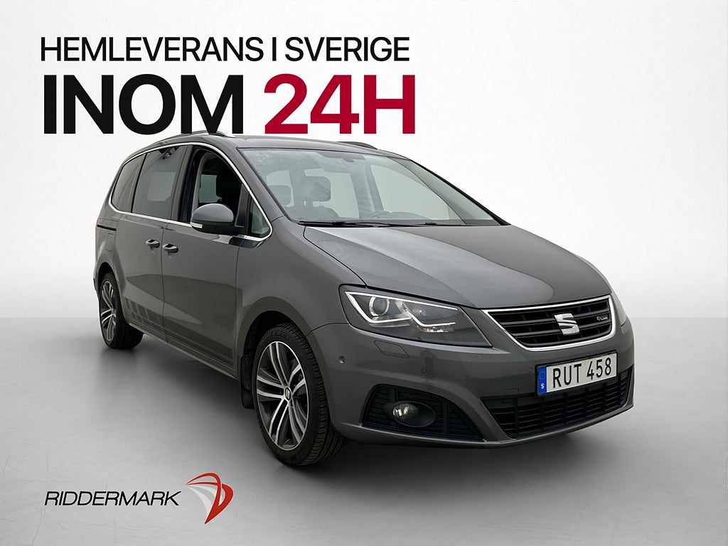 Seat Alhambra 7-Sits 2.0 TDI 4Drive FR-Line Drag Värm Kamera
