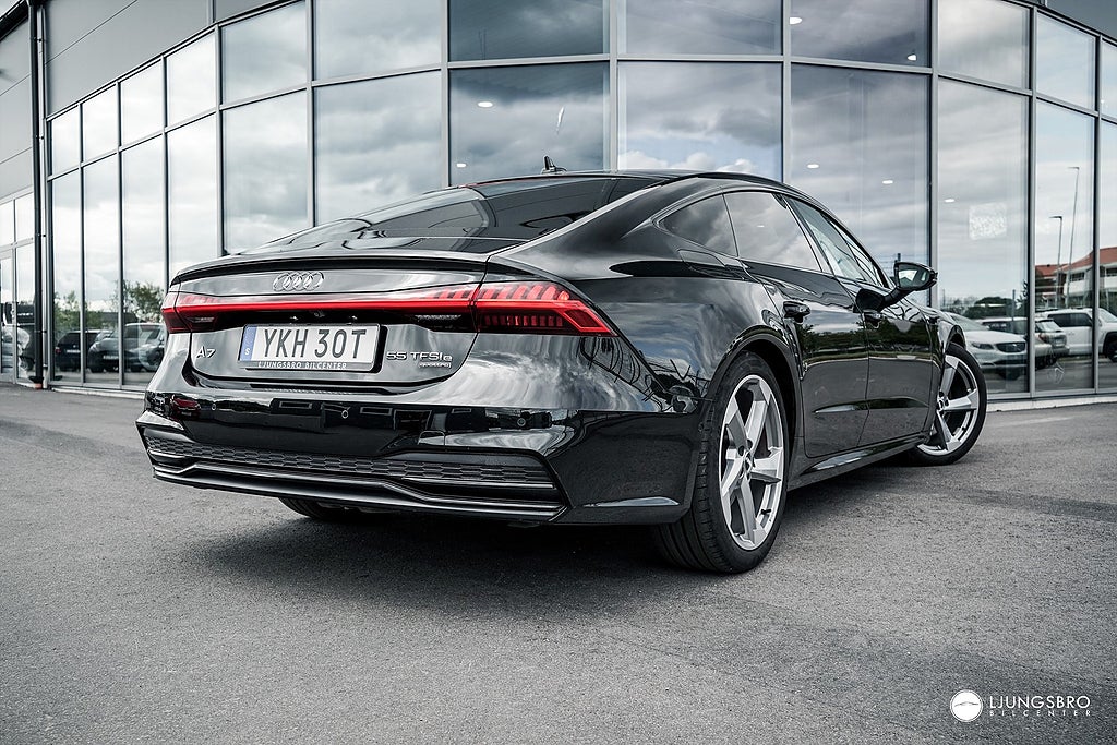 Audi A7 55 TFSI e Quattro S-Line 367hk / Pano / Skinn / SE SPEC