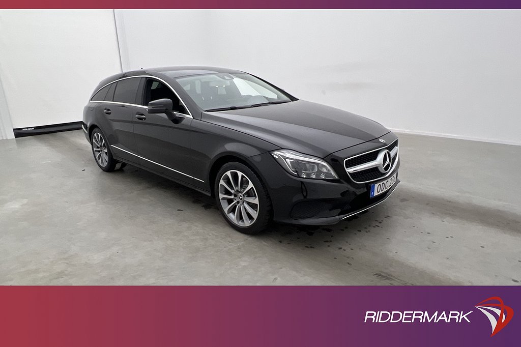 Mercedes-Benz CLS 250 d 4M SB Värmare Kamera Navi Skinn Drag