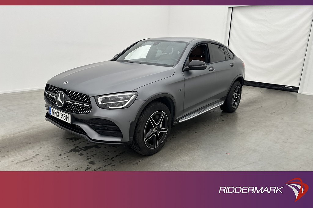 Mercedes-Benz GLC 300 de Coupé 4M AMG Värm Kamera Navi Skinn