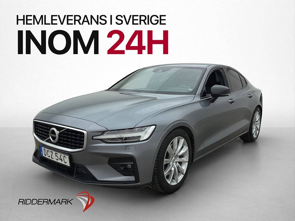 Volvo S60 T5 250hk R-Design H/K Kamera Värmare Navi Skinn