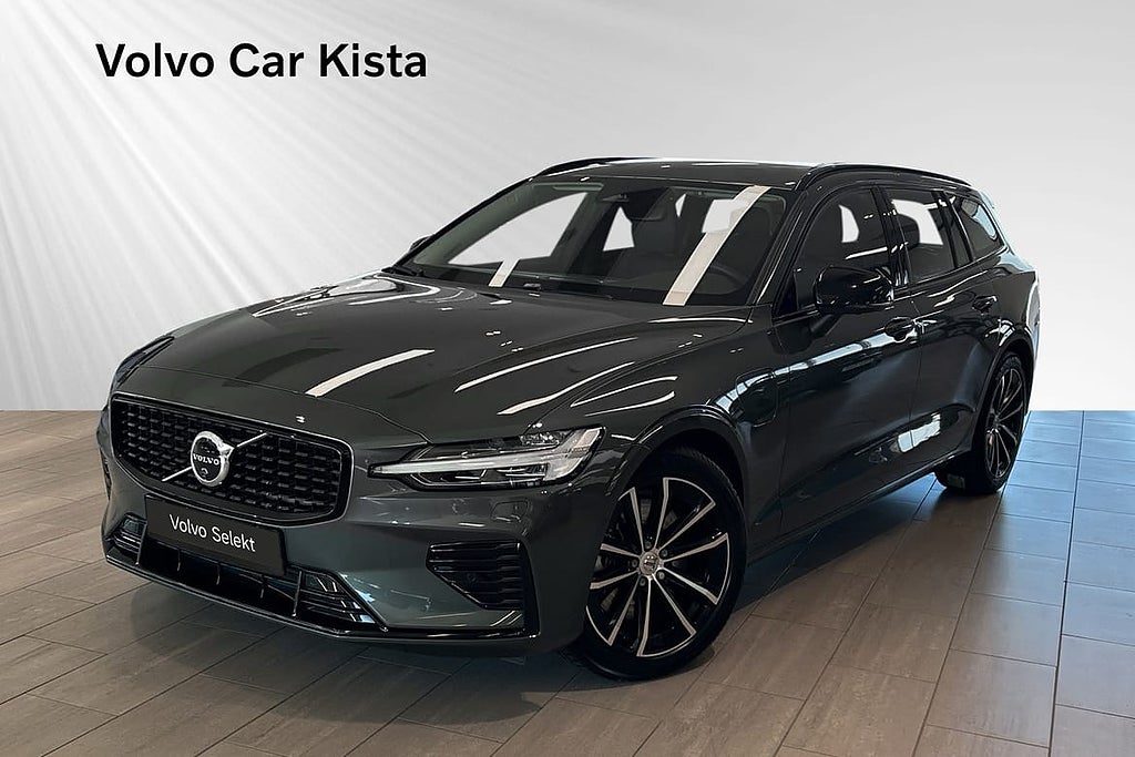 Volvo V60 T6 Plus Dark Nordic Edition I Läder I H/K I 360 Kamera