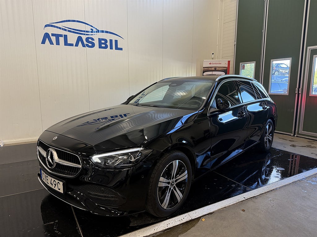 Mercedes-Benz C 220 Td 4M 200hk|Leasbar/MOMS|Ny Bes|Drag|3,95 Ränta|