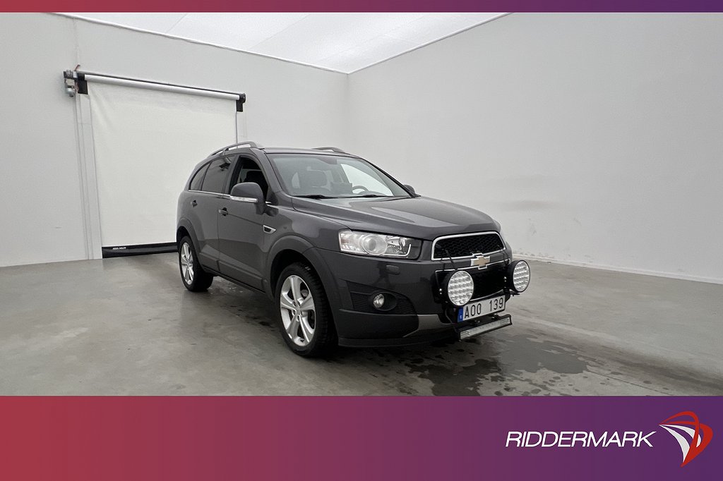 Chevrolet Captiva AWD 184hk 7-Sits Värm Kamera Skinn Drag