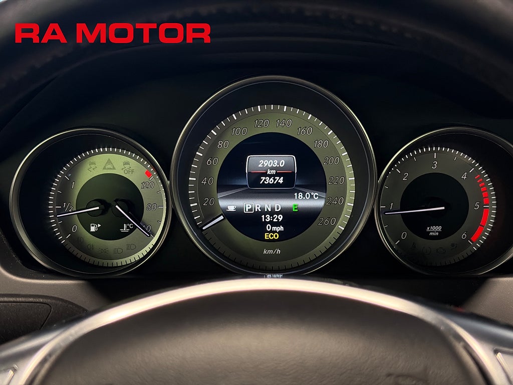 Mercedes-Benz C 220d Coupé | AMG | 7G-Tronic Plus | Låga mil!