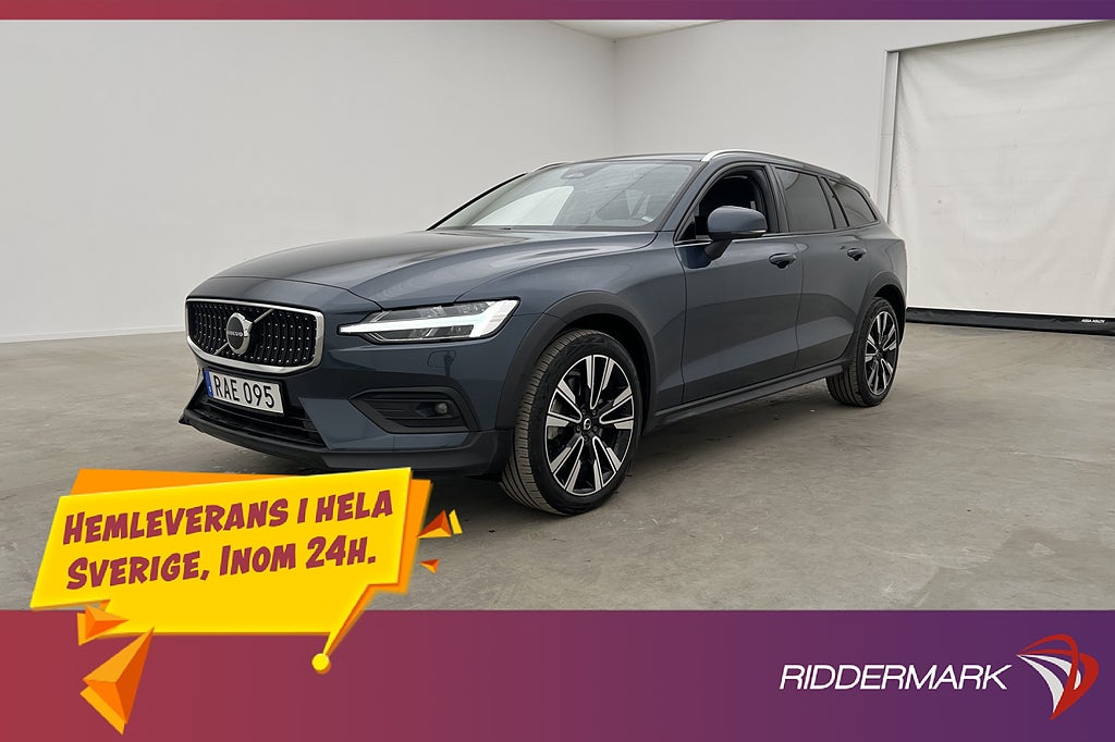 Volvo V60 Cross Country B4 AWD Plus Värm Drag Kamera Skinn
