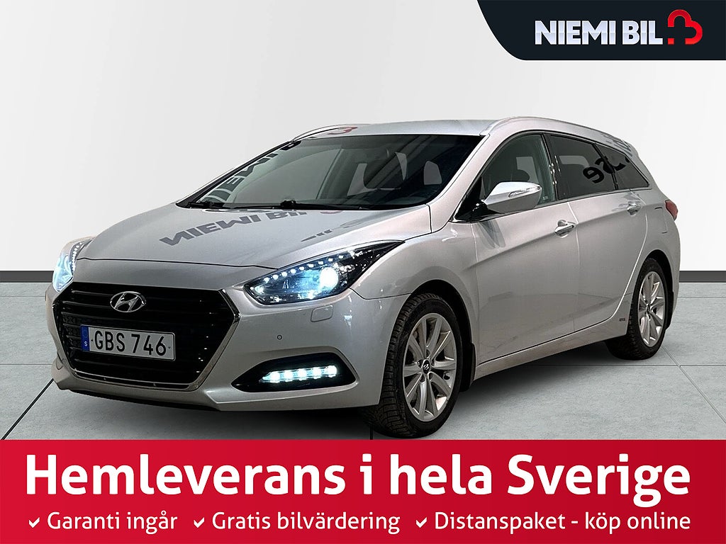 Hyundai i40 cw 1.7 ComfortPlus Drag Kamera Mvärm GPS Rattvärme SoV