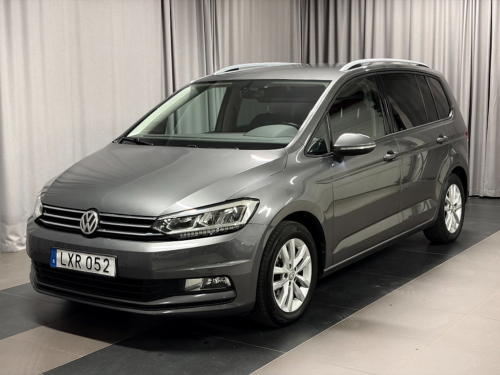 Volkswagen Touran  1.4 TSI BMT 150 7-sits Inkl. Dragkrok Motorvärmare