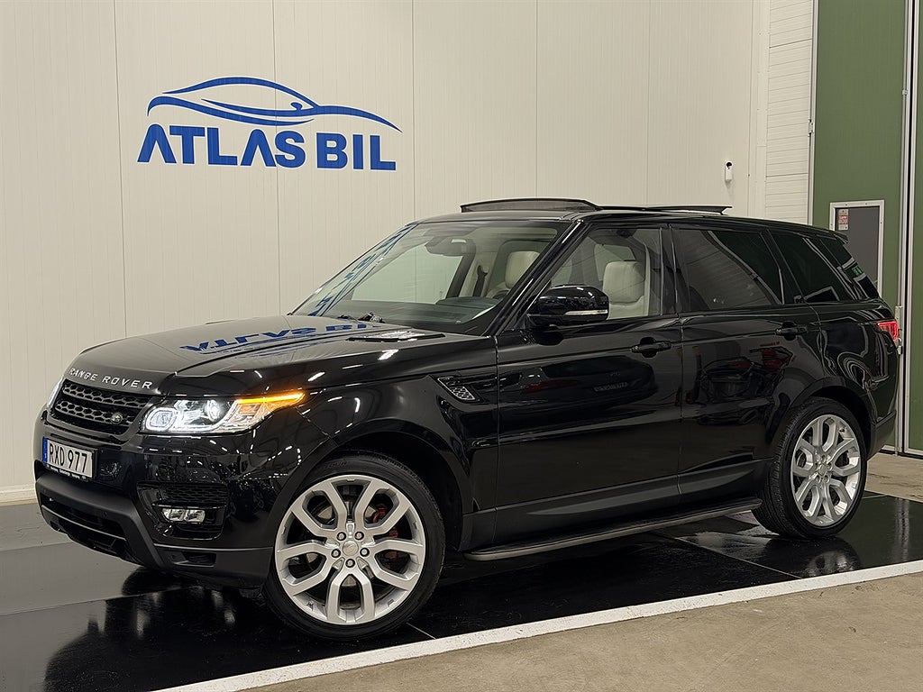 Land Rover Range Rover Sport 3.0 TDV6 4WD Automatisk 258hk|Pano|Drag|Dvärm|Luftfjädring|