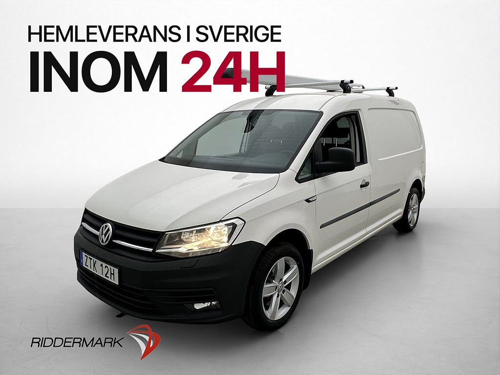 Volkswagen Caddy Maxi 102hk Värmare Dragkrok PDC V-Inredd