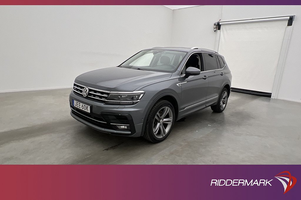 Volkswagen Tiguan Allspace 4M R-Line 7-Sits Värm Cockpit