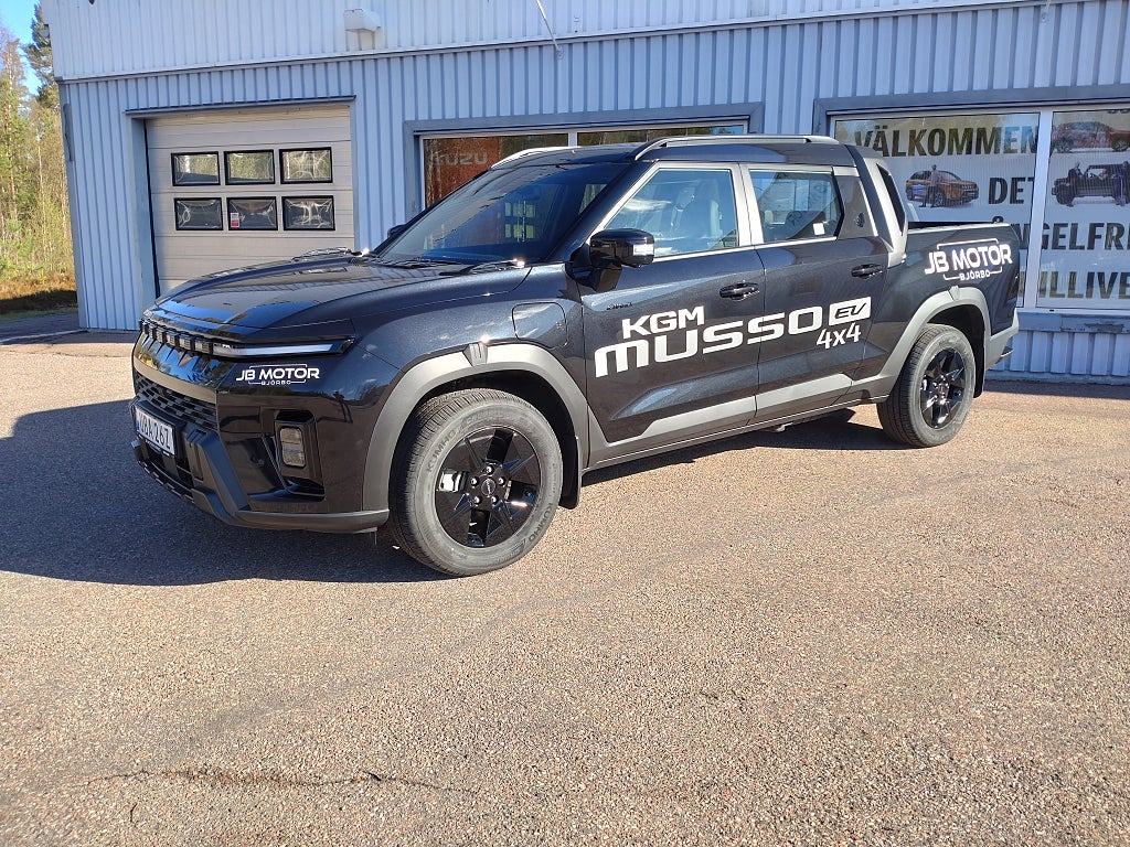 KGM Musso EV Black Line 80,6kWh Inkl vagnskadegaranti
