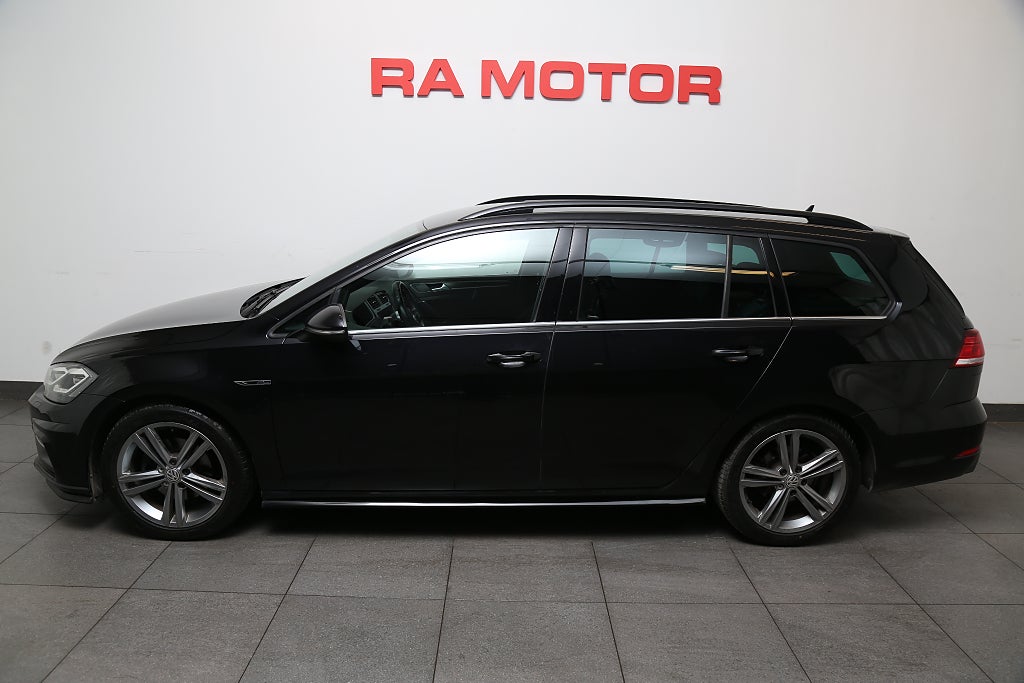 Volkswagen Golf 1,5 TSI R-Line DSG Sportscombi Cockpit Värmare Drag 2019
