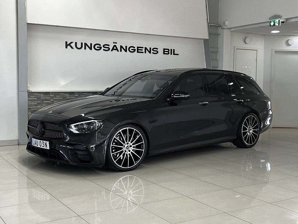 Mercedes-Benz E 220 d 4MATIC AMG Pano Navi HUD 360° Burmester Värmare 