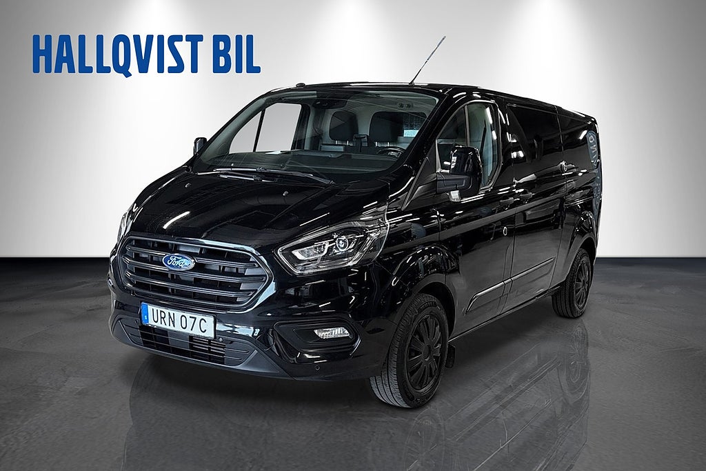 Ford transit Custom 340 L2 2.0 130hk TDCi Värmare, dubbla sidodörrar
