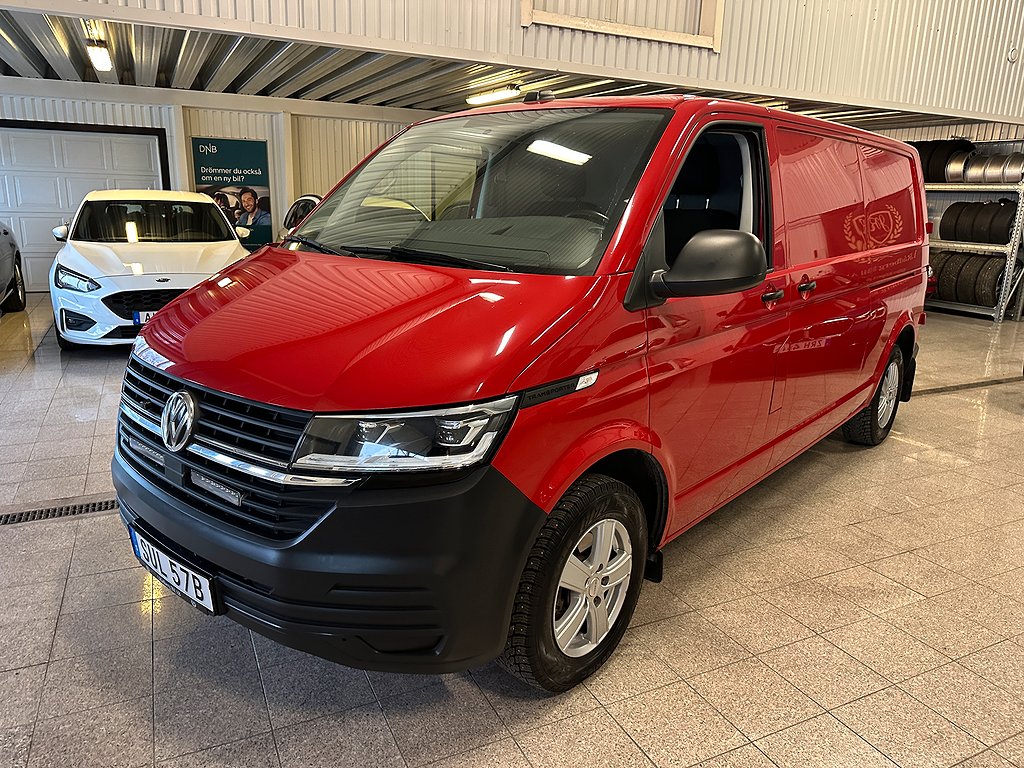 Volkswagen Transporter Lång T6 2.0 TDI DSG 150 2xSidodörrar