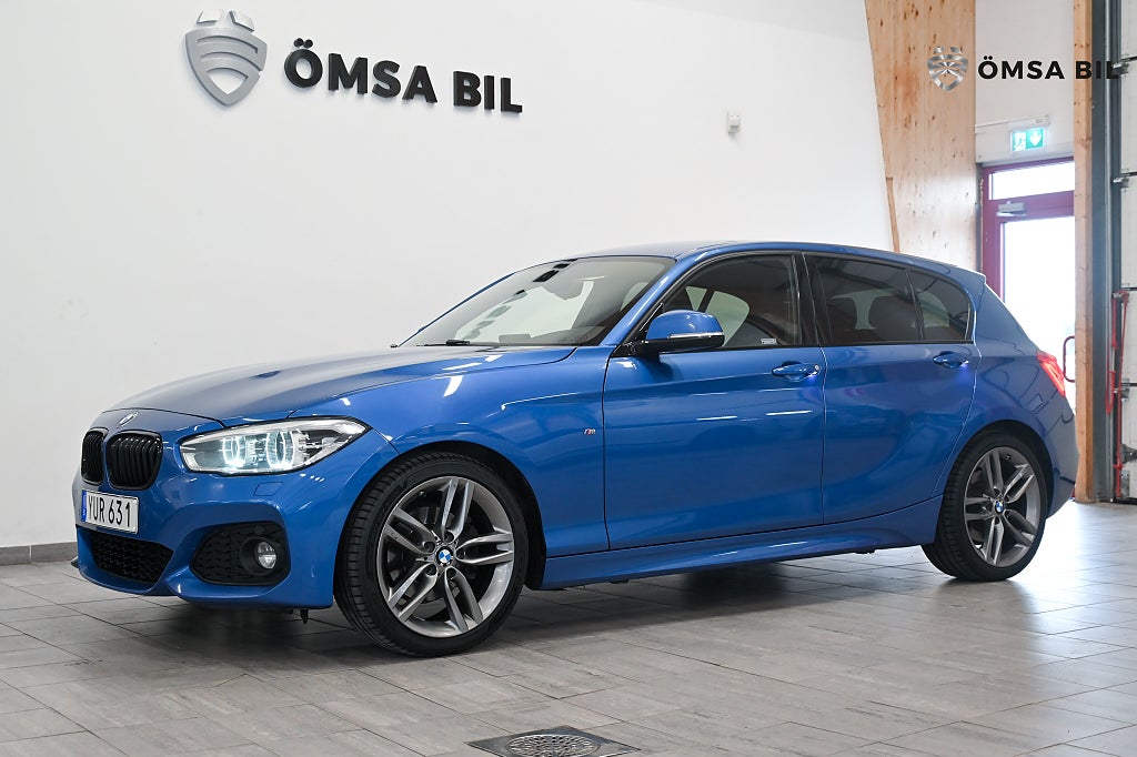 BMW 120 i M Sport Skinn Kamera Navi Rattvärme 184hk