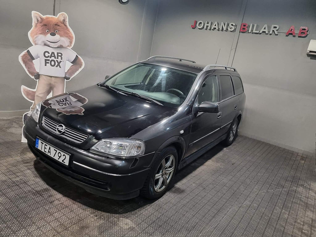 Opel Astra Caravan 1.6, Besiktigad, 101hk