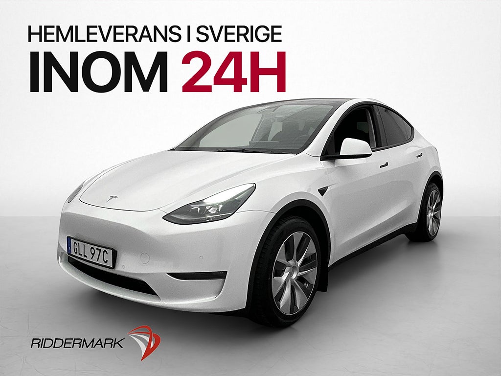 Tesla Model Y Long Range AWD Pano Autopilot Svensksåld