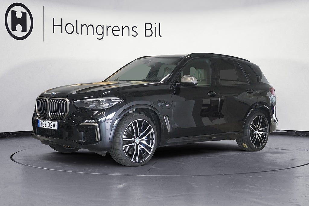 BMW X5 M50i Värmare Drag 22-Tum Akt Farthållare 530 hk | Ränta 3,95%