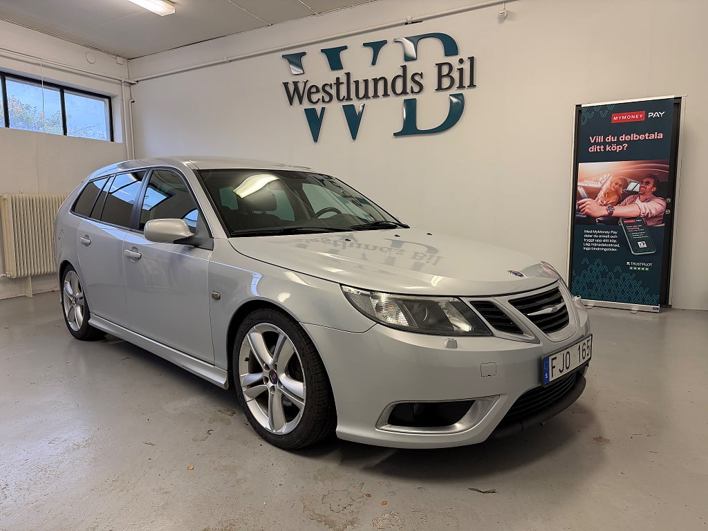 Saab 9-3 Aero SportCombi 2.8 Turbo V6 | Drag | V-hjul | AUT