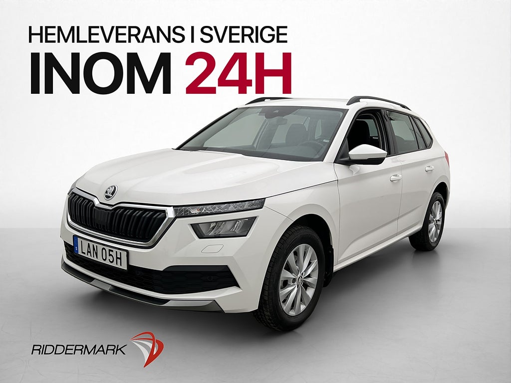 Skoda Kamiq 1.0 TSI 110hk Carplay P-Sensorer Få Brukare