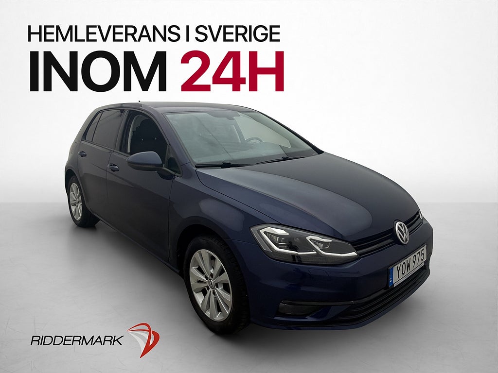 Volkswagen Golf 1.0 TSI 110hk Pluspaket Värmare CarPlay